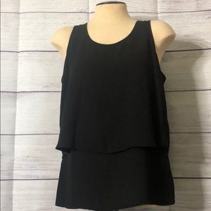 Express top black Size small open in the back!